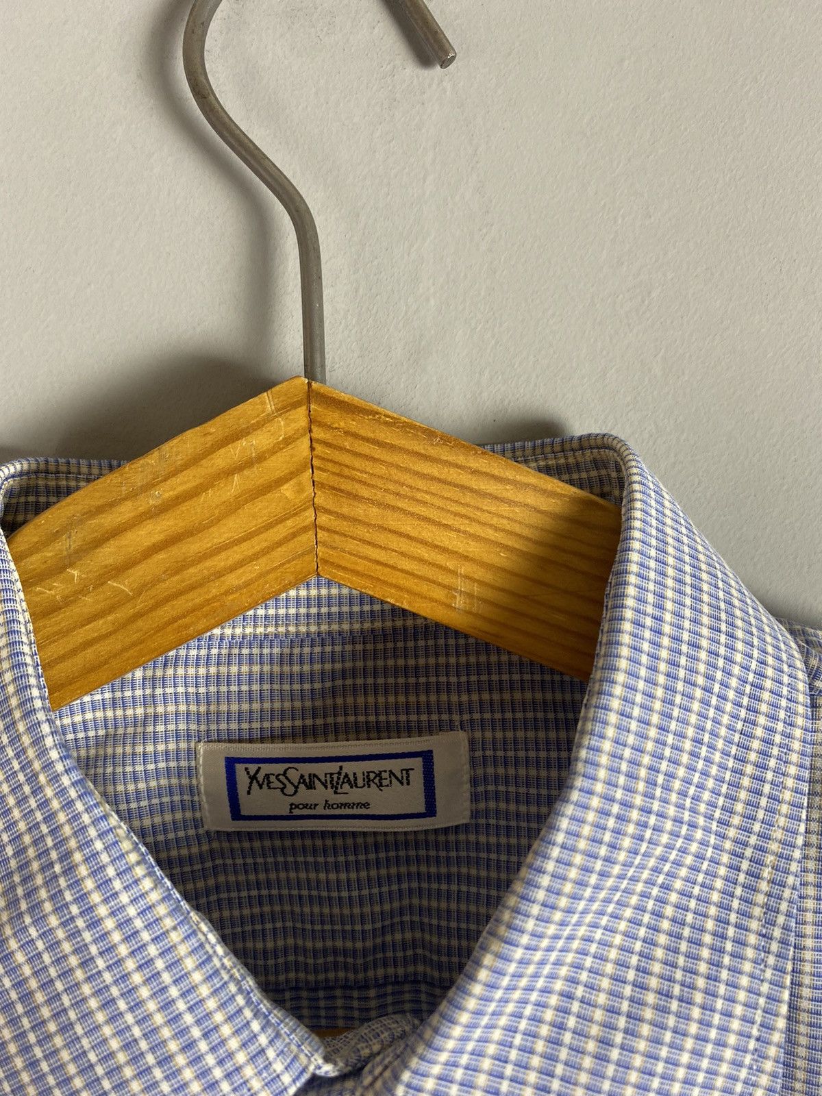 Yves Saint Laurent Vintage 90s YSL Yves Saint Laurent shirt Size US M / EU 48-50 / 2 - 5 Thumbnail