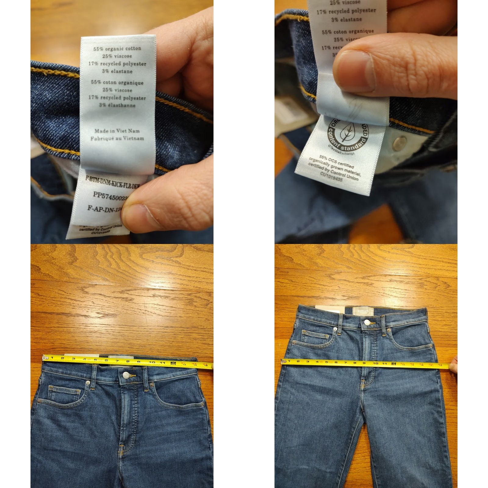 Everlane Everlane Jeans NWT The Kick Crop Mid-Rise Stretch Blue Wash 29 Regular Jeans Cropped 5-Pocket Womens Boys Womens 90s Bohemian City Veg? Size 29" - 8 Thumbnail