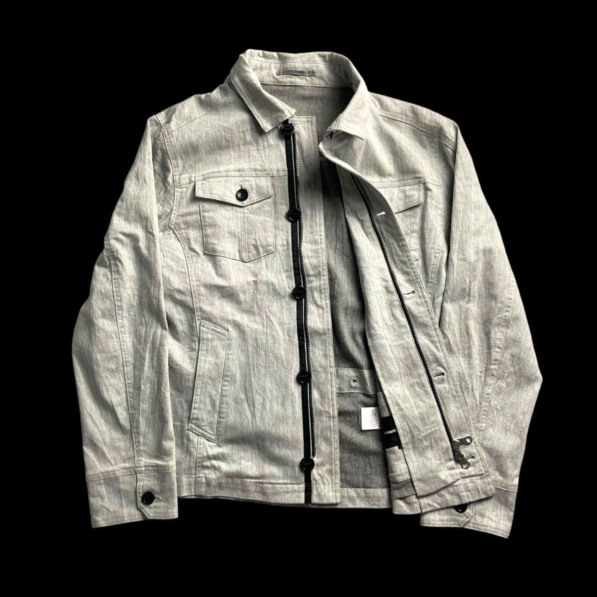 semanticdesign 🇯🇵 SEMANTIC DESIGN BUTTON UP BUCKLE WAIST JACKET Size US M / EU 48-50 / 2 - 3 Thumbnail