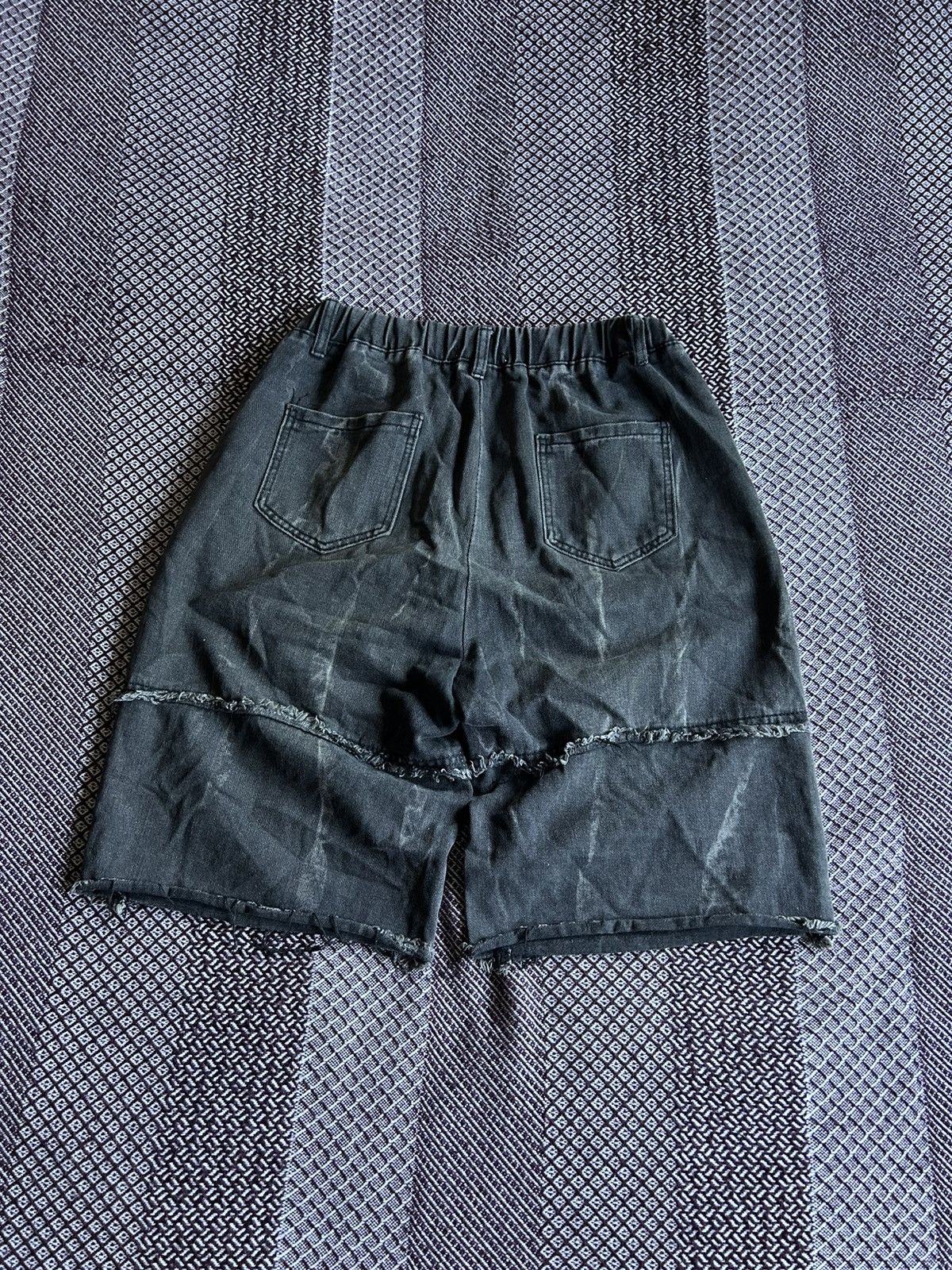 Japanese Brand Vintage Japanese Style Shorts Faded Distressed Washed Unisex Size US 34 / EU 50 - 8 Thumbnail