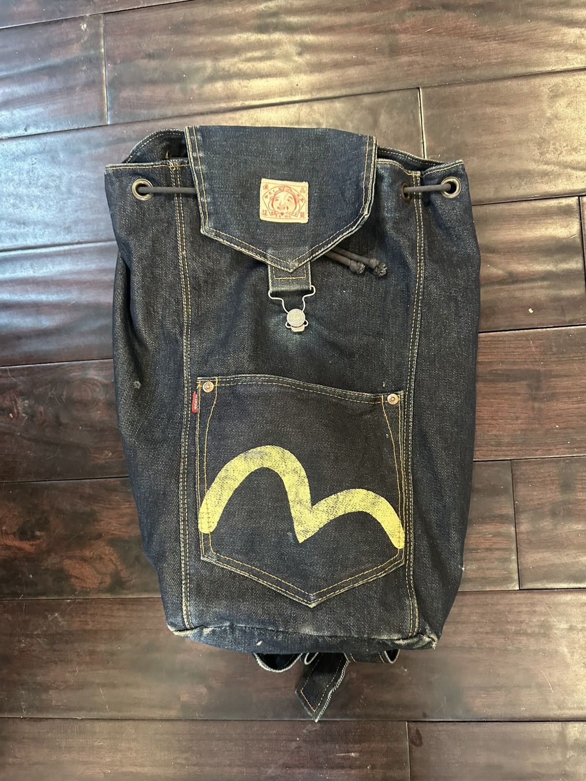 Other Rare Evisu Custom Denim Back Pack Size ONE SIZE - 1 Thumbnail