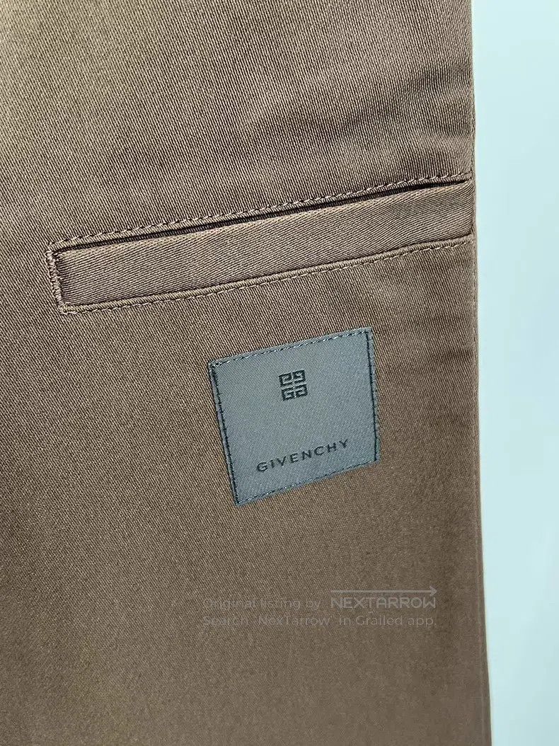 Givenchy Givenchy SizeXS Men's Pleated Five-Quarter Pants (Made in I Size US 28 / EU 44 - 5 Thumbnail