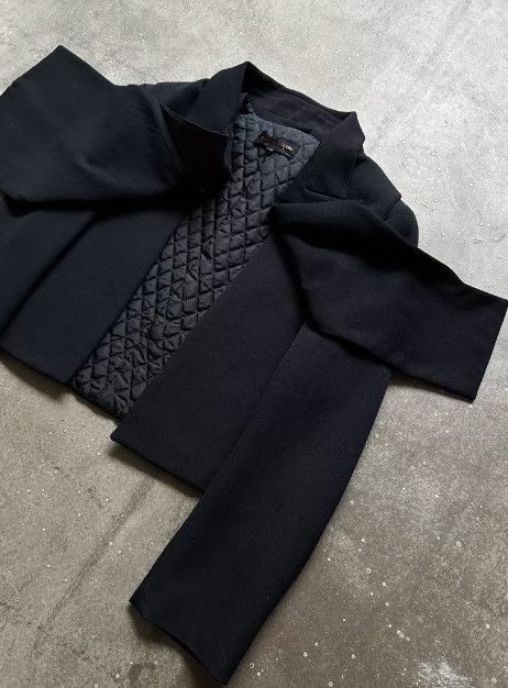 Comme des Garcons Comme des Garçons 1988AW Detachable Lapel High-Waist Jacket Size L / US 10 / IT 46 - 4 Thumbnail