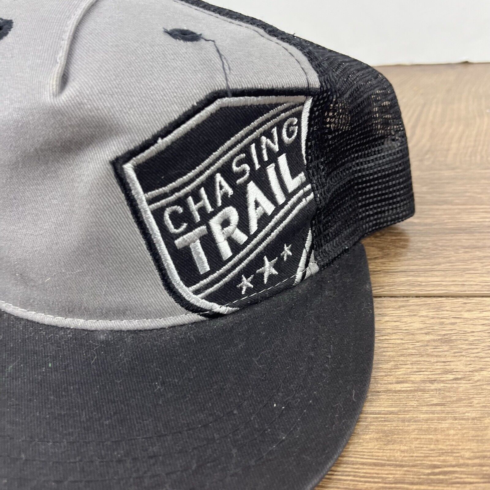 Other Chasing Trail Hat Snapback Hat Gray Hat Adjustable AVID Gray Size ONE SIZE - 7 Thumbnail