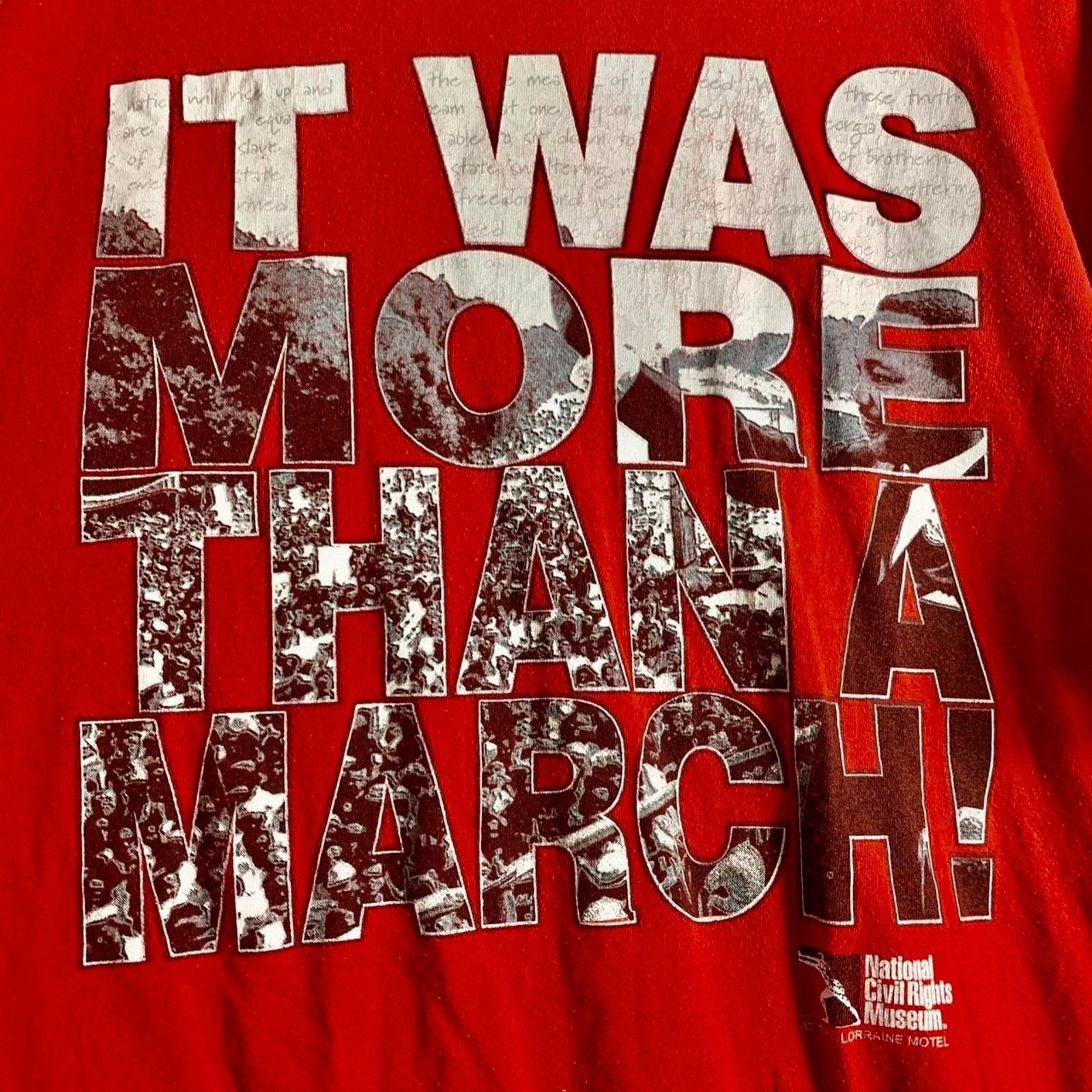 Gildan vintage Y2K MARTIN LUTHER KING LORRAINE MOTEL tee shirt XL Size US XL / EU 56 / 4 - 3 Thumbnail