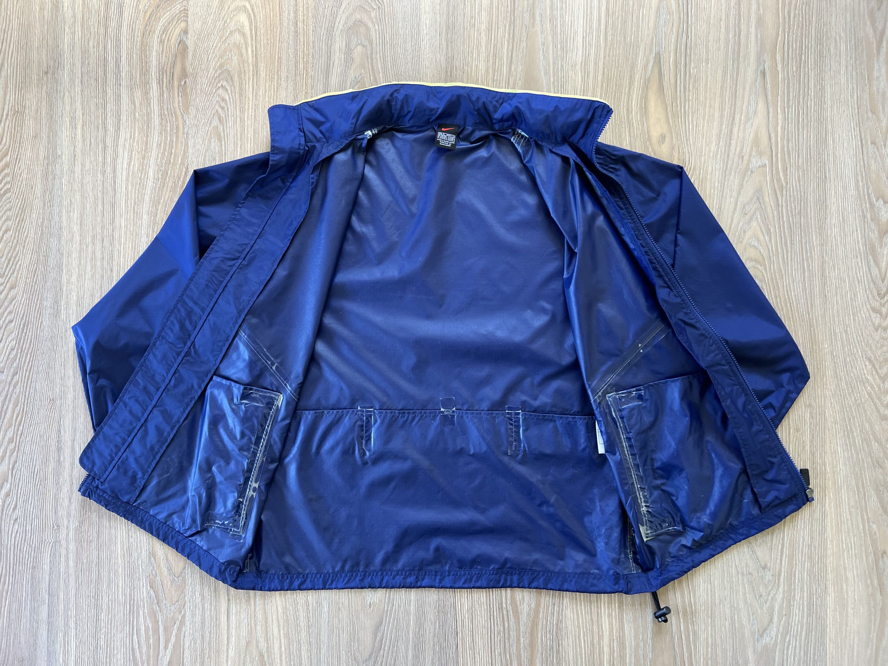 Nike × Vintage Vintage 90s Nike Windbreaker Zip Up Size US M / EU 48-50 / 2 - 3 Thumbnail