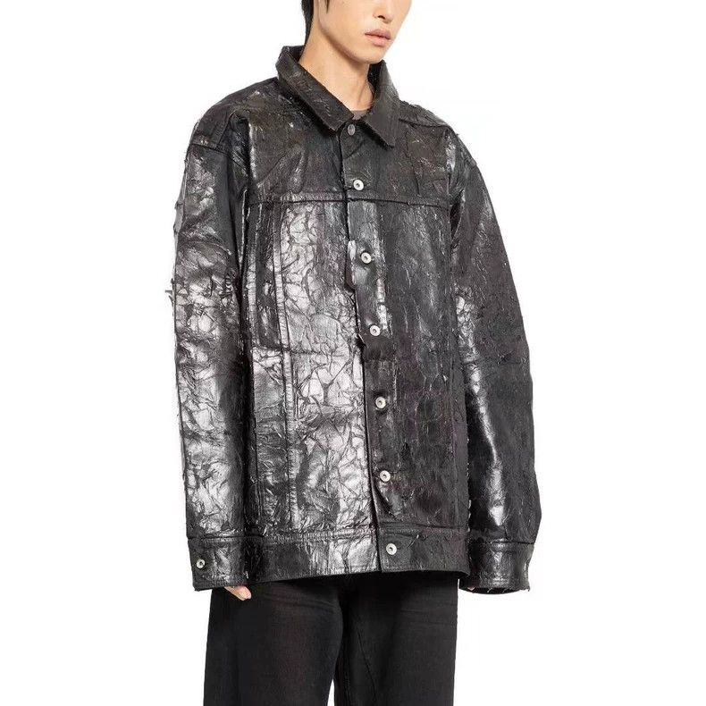 Rick Owens Rick Owens Long-sleeved casual jacket Size US M / EU 48-50 / 2 - 1 Thumbnail