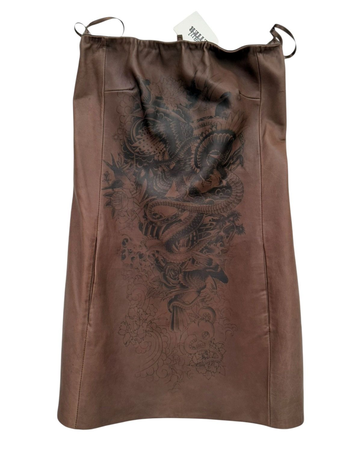 Jean Paul Gaultier $2,200 The Tattoo Lambskin Top Size S / US 4 / IT 40 - 6 Thumbnail