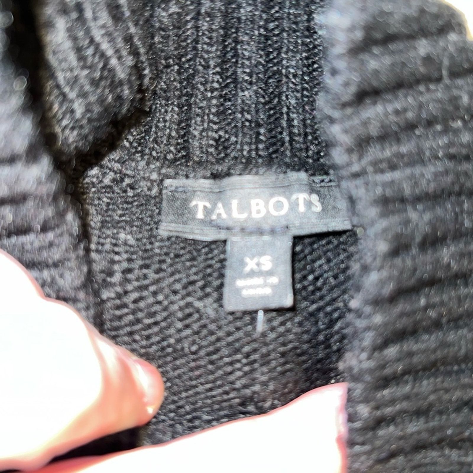 Other Adorable Talbots Cable Knit Sweater Cape! Size XS / US 0-2 / IT 36-38 - 7 Thumbnail