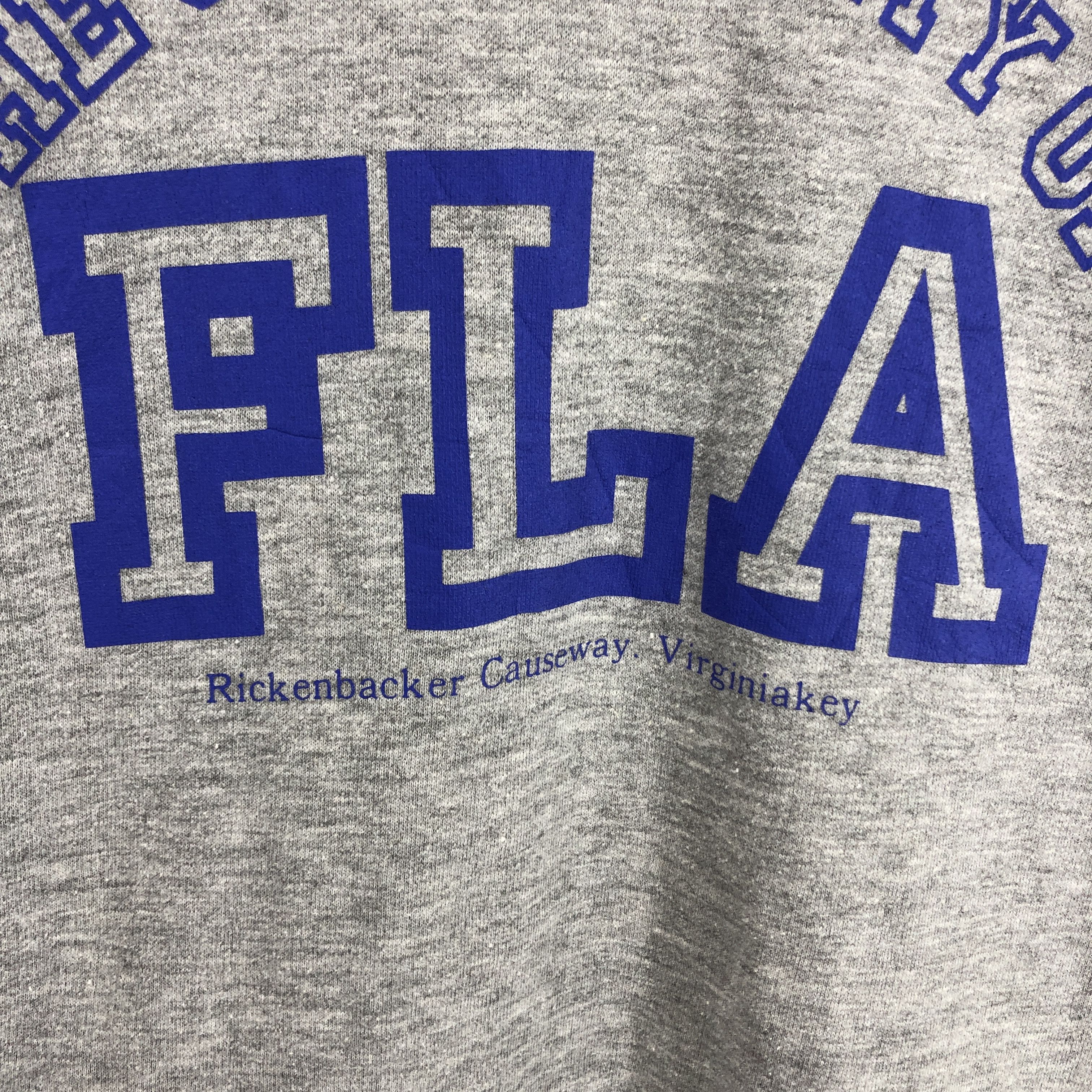 Japanese Brand THE UNIVERSITY Of FLA Crew Neck Sweatshirt #0374/P Size US M / EU 48-50 / 2 - 3 Thumbnail
