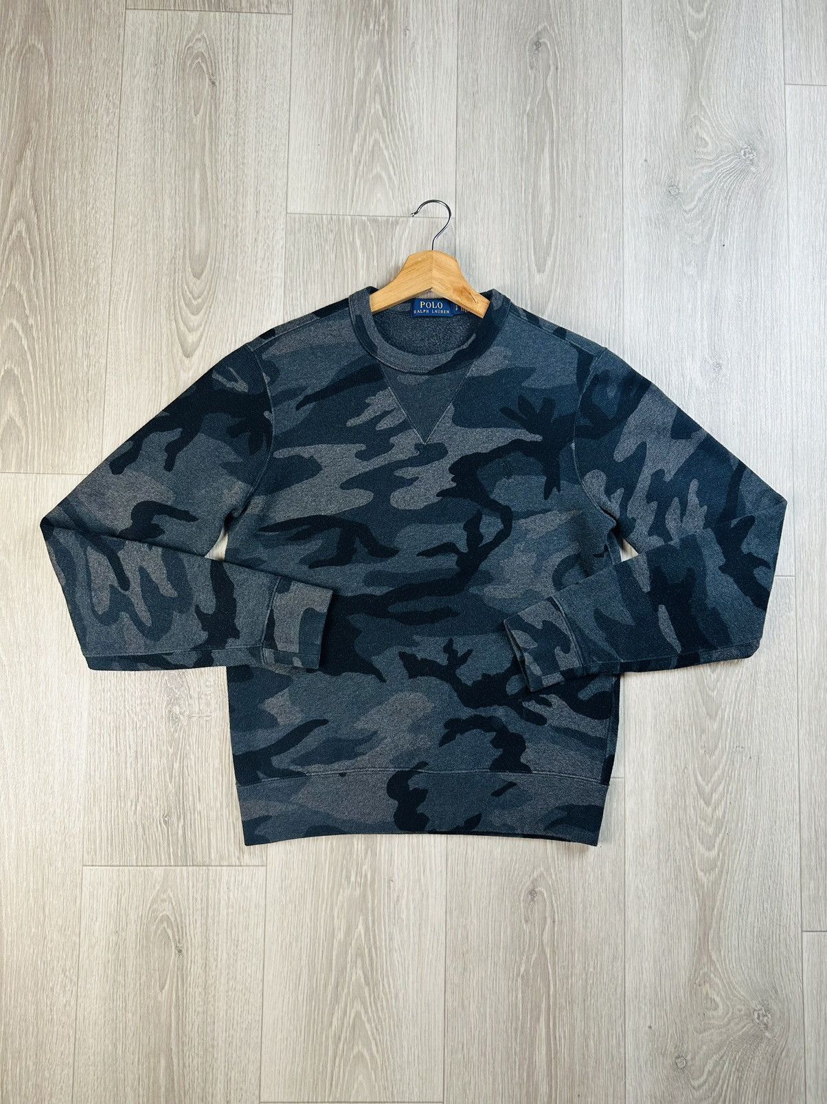 Polo Ralph Lauren × Ralph Lauren Polo Ralph Lauren camo sweatshirt hoodie military size S Size US S / EU 44-46 / 1 - 3 Thumbnail