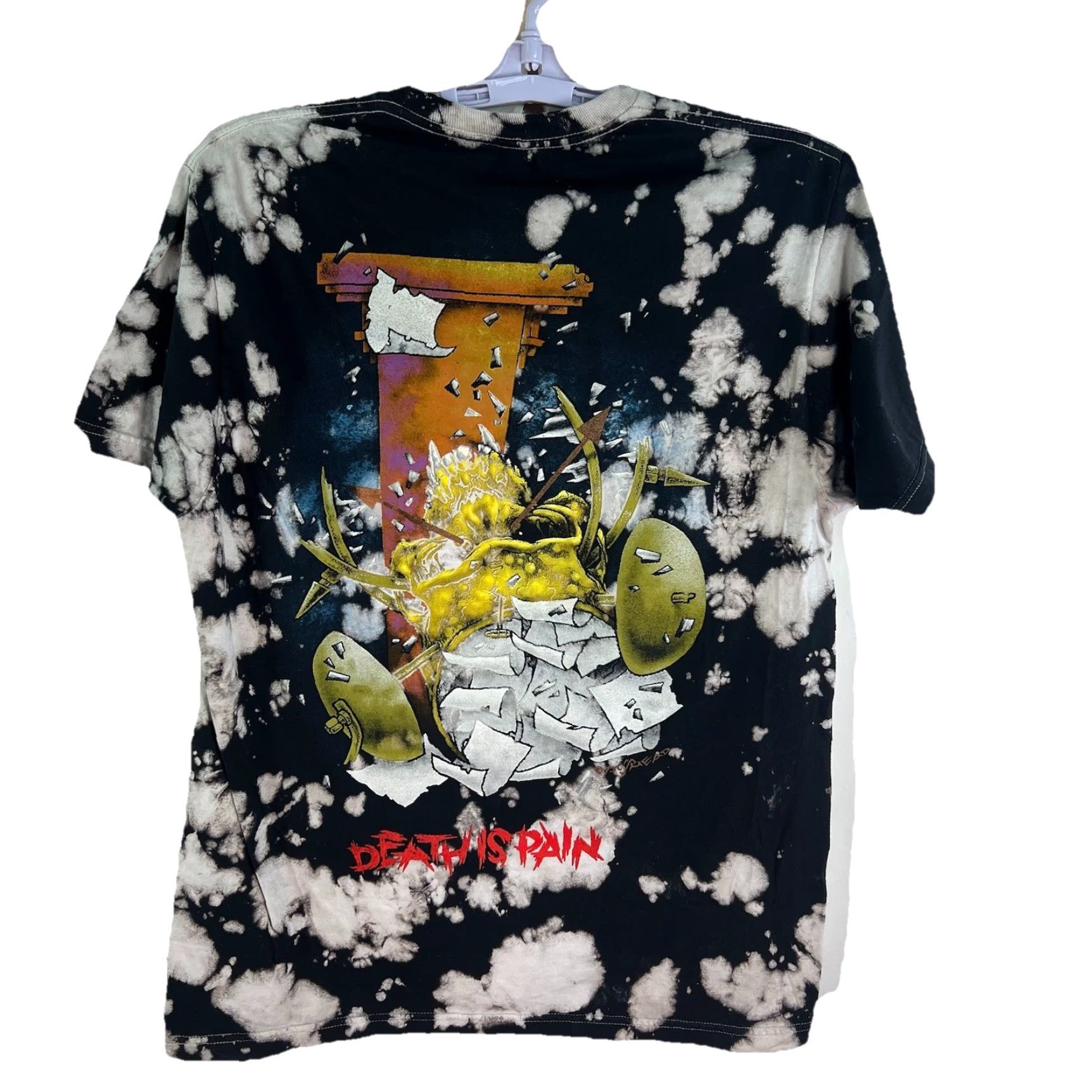 Bravado VINTAGE Metallica Bravado 2015 Death is Pain Tick Tock Shirt SZ M Heavy Metal Tie Dye Size US M / EU 48-50 / 2 - 2 Thumbnail