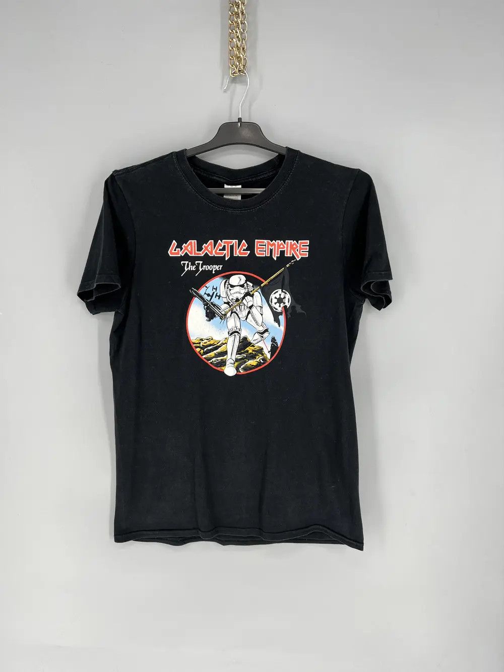 Band Tees VINTAGE STAR WARS x IRON MAIDEN THE TROOPER PROMO TEES Size US M / EU 48-50 / 2 - 1 Thumbnail