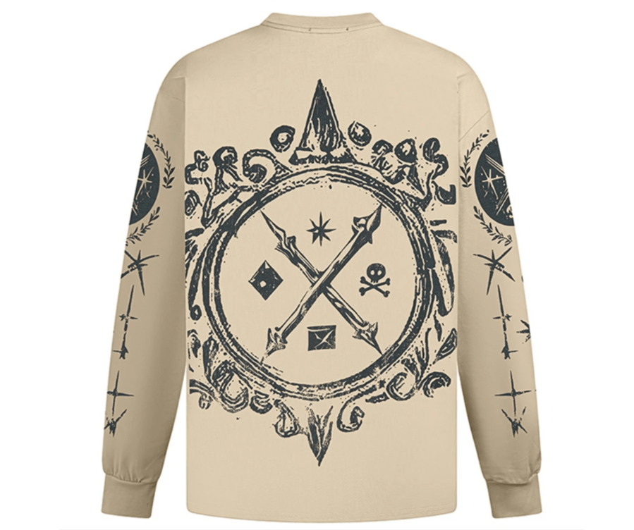 Japanese Brand Graphic Long Sleeve Size US XL / EU 56 / 4 - 2 Thumbnail