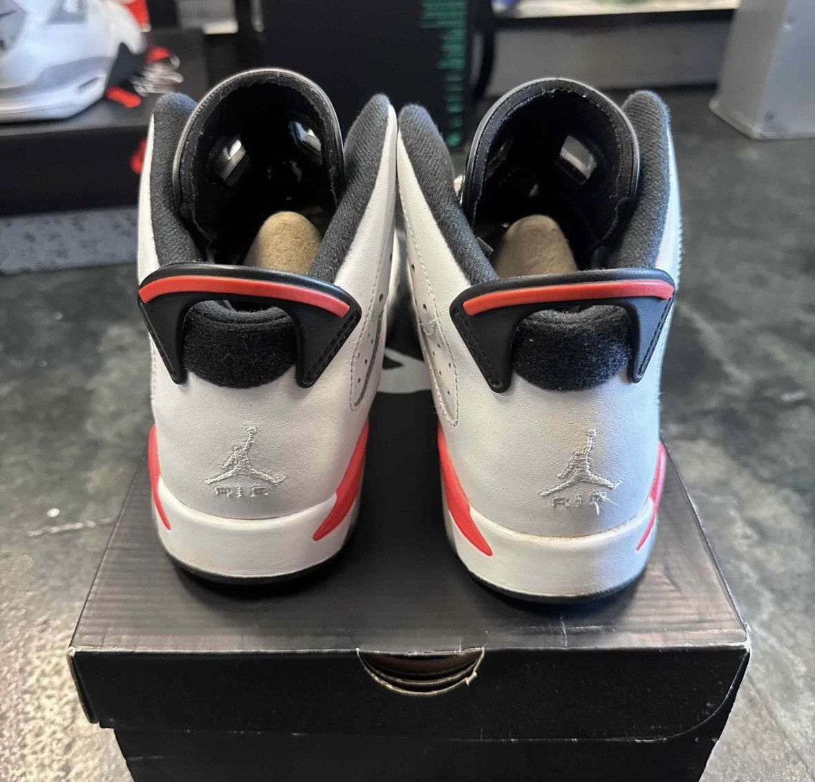 Jordan Brand Jordan 6 White Infrared Size US 6.5 / EU 39-40 - 4 Thumbnail