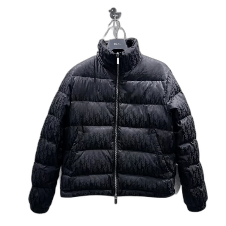 Dior Dior Classic Logo Padded Jacket Black-2505 Size US L / EU 52-54 / 3 - 1 Thumbnail