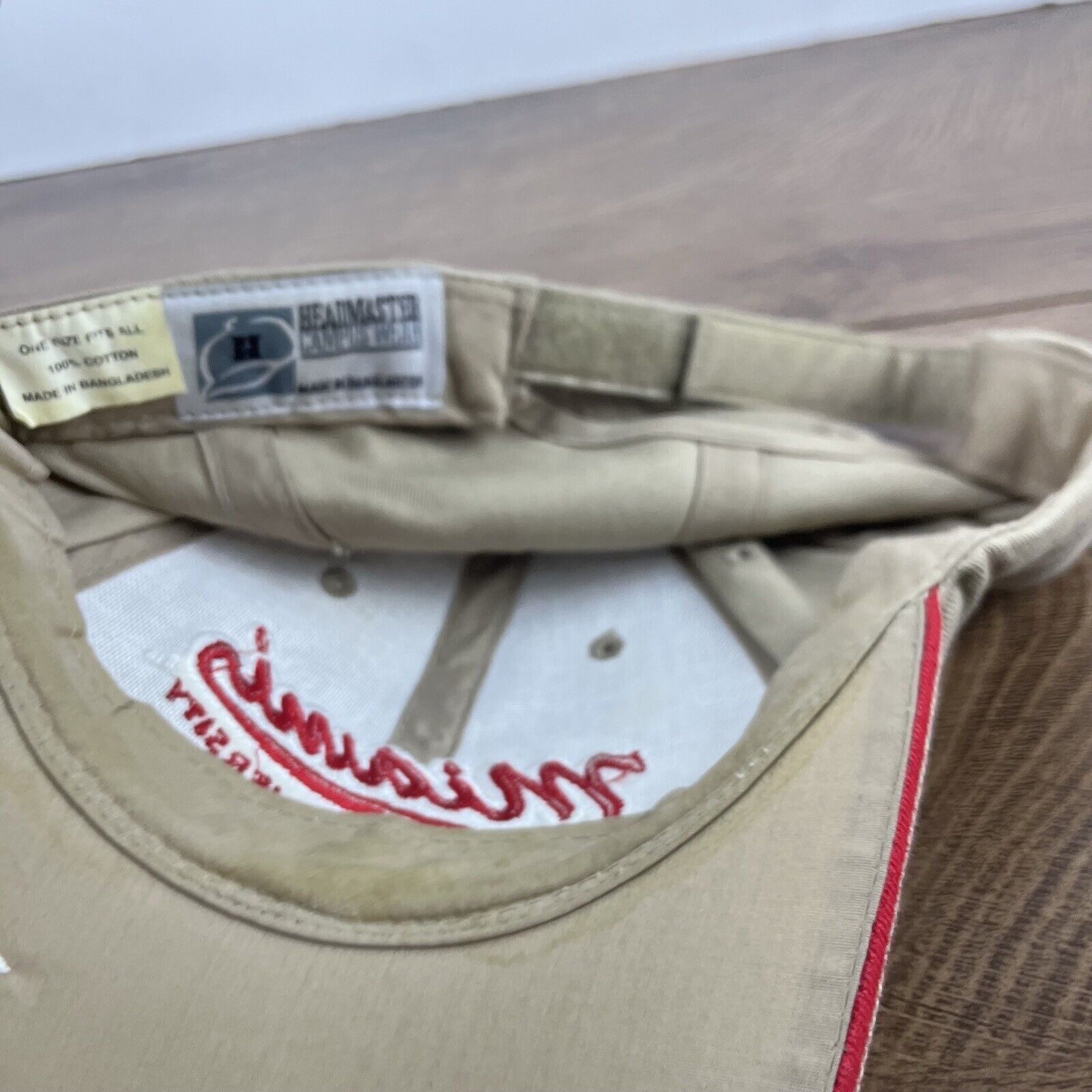 Other Miami Redhawks Hat Miami University Brown Cap Adjustable Bro Size ONE SIZE - 14 Thumbnail