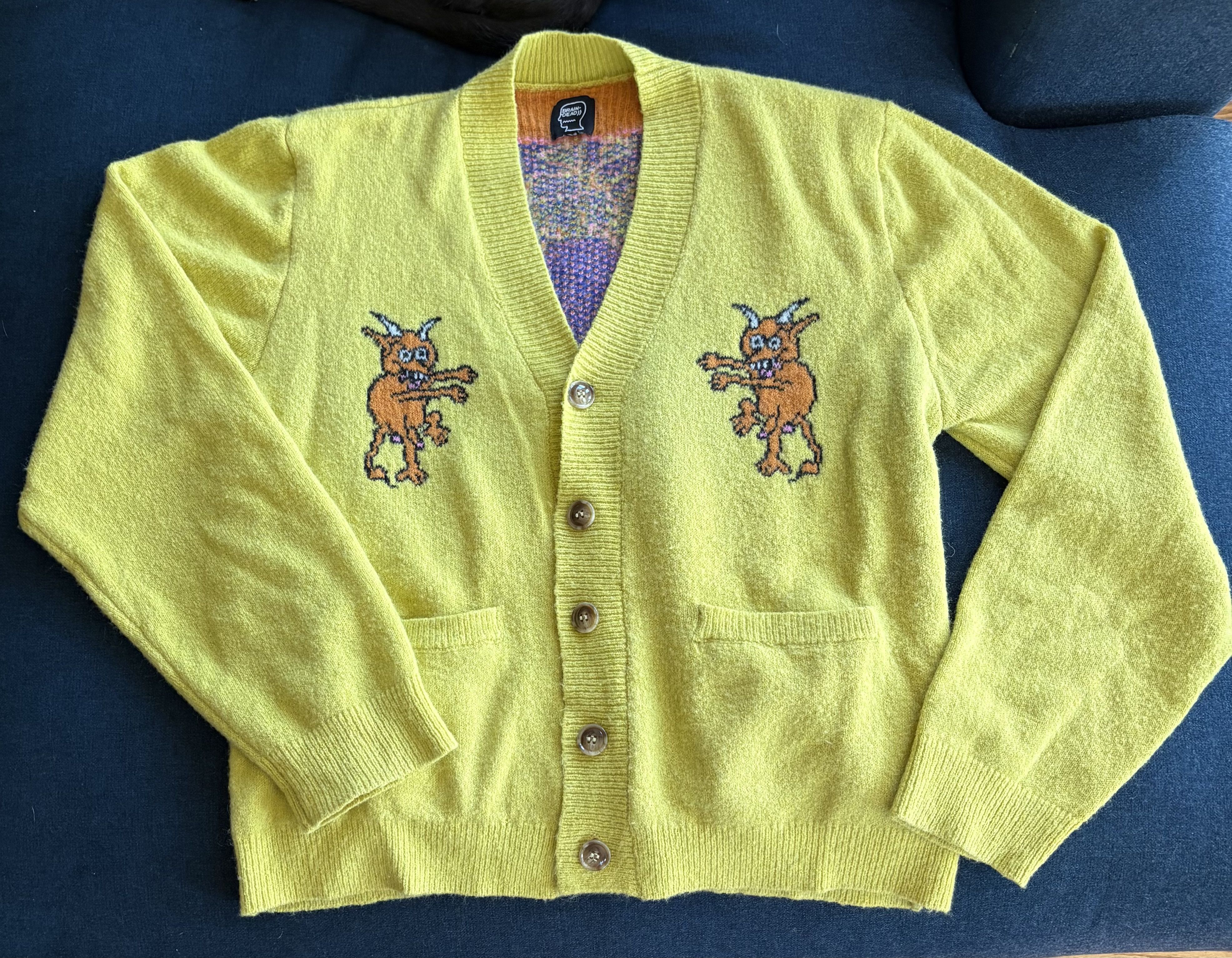 トップス BRAIN DEAD Devil Cardigan XS トップス BRAIN DEAD Devil Cardigan XS Brain Dead | Buy