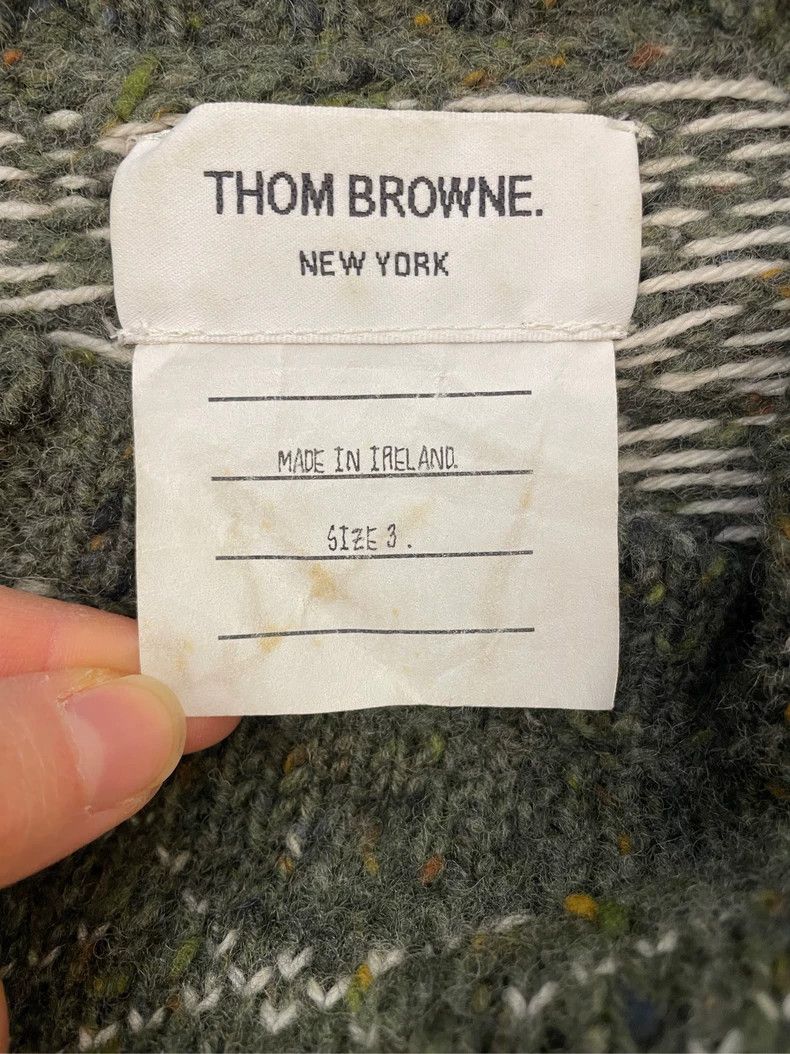 Thom Browne Thom Browne Round neck knit sweater Size US L / EU 52-54 / 3 - 5 Thumbnail