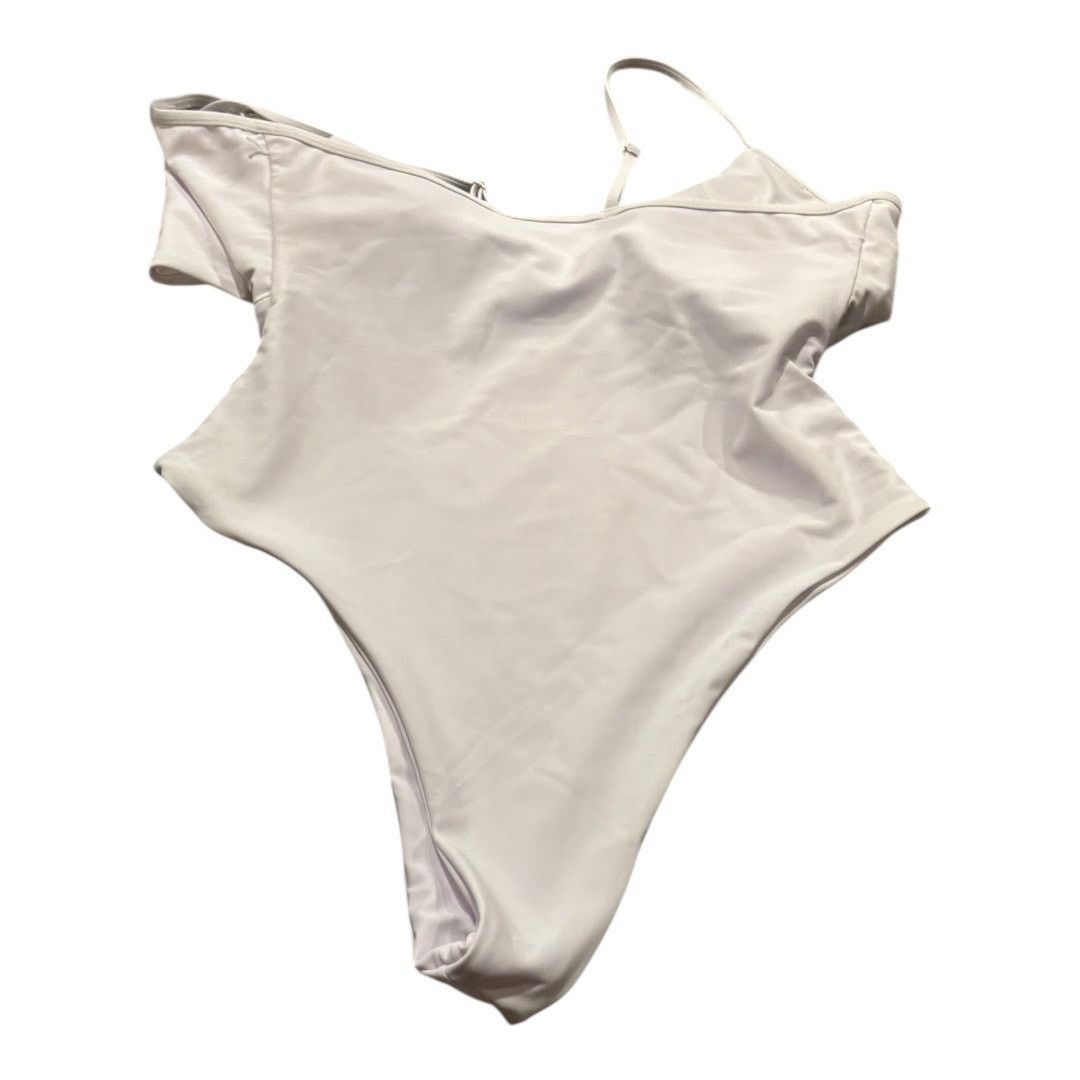 Shein SHEIN White Swimsuit Tie Front Size L Size L / US 10 / IT 46 - 2 Thumbnail