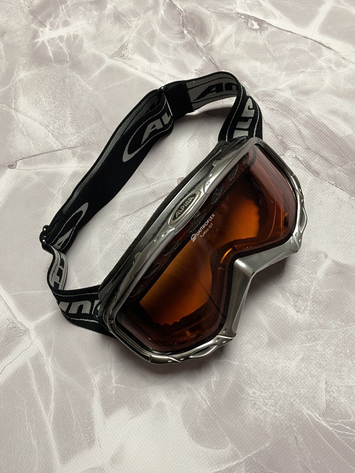 Other Alpina Quattroflex Turbo GT Snowboard Ski Goggles Glasses Size ONE SIZE - 2 Thumbnail