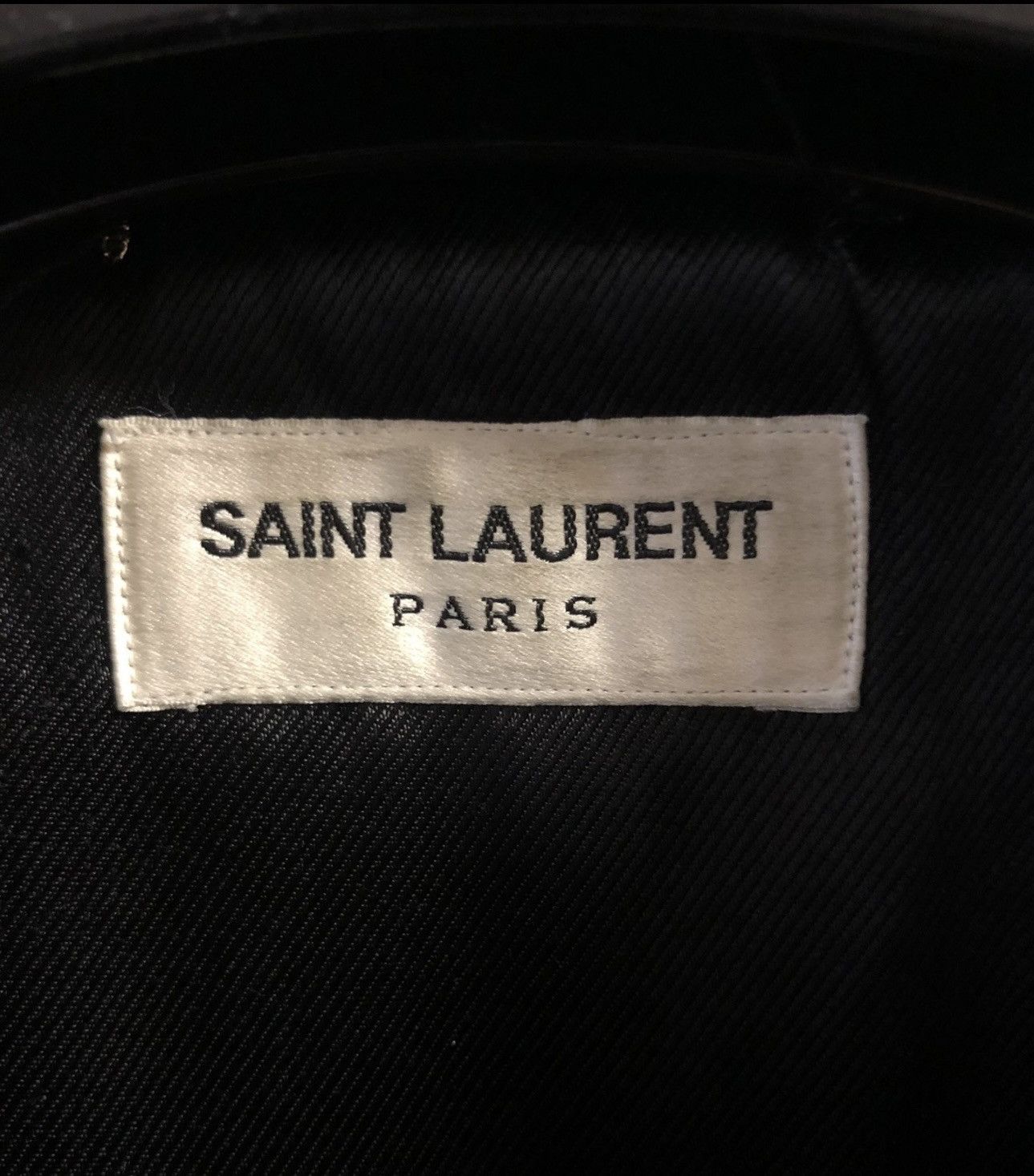 Saint Laurent Paris × Yves Saint Laurent Saint Laurent Paris Biker Leather Jacket Black zipper Size US M / EU 48-50 / 2 - 7 Thumbnail