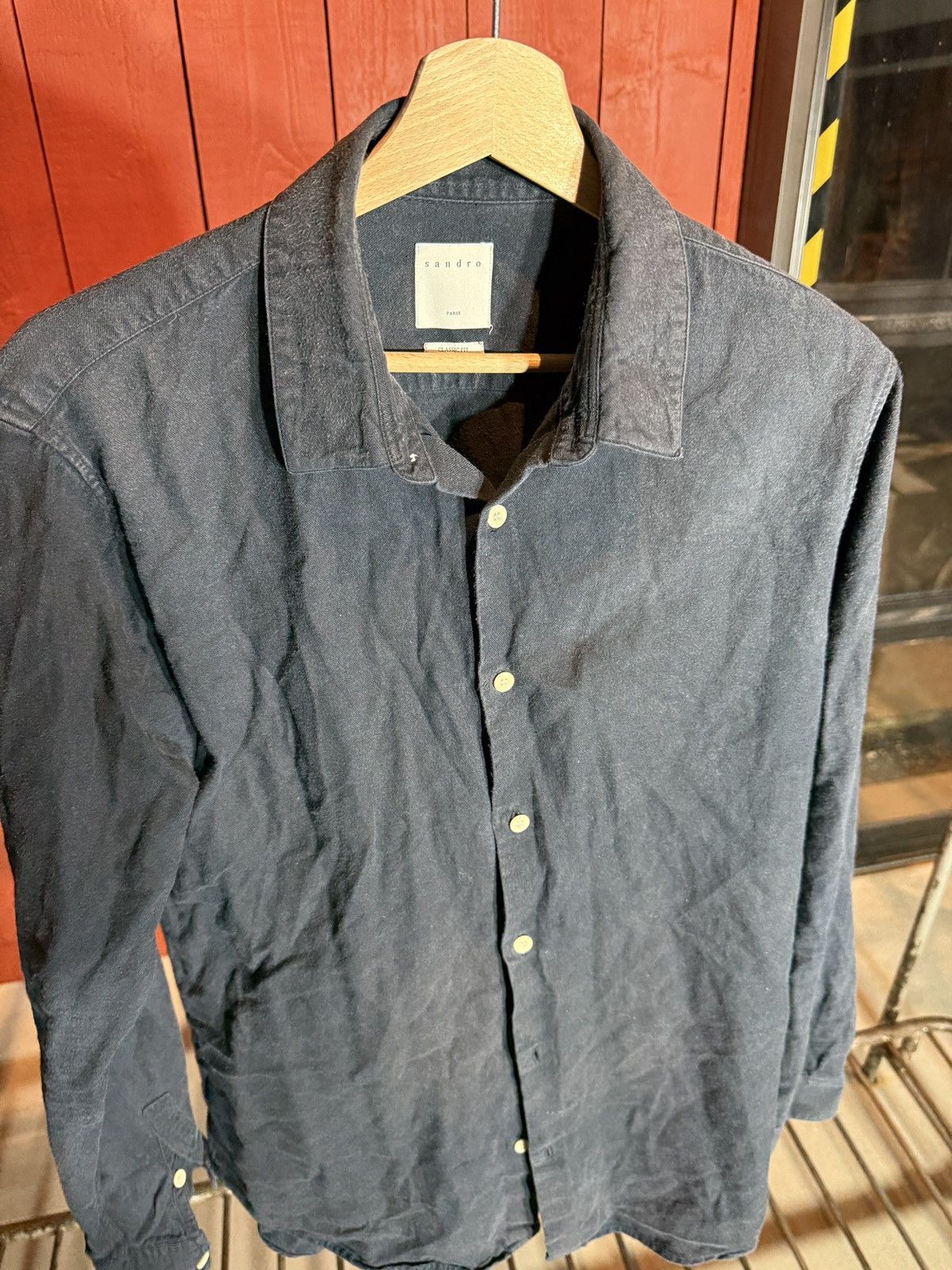 Sandro Sandro shirt Size US L / EU 52-54 / 3 - 2 Thumbnail