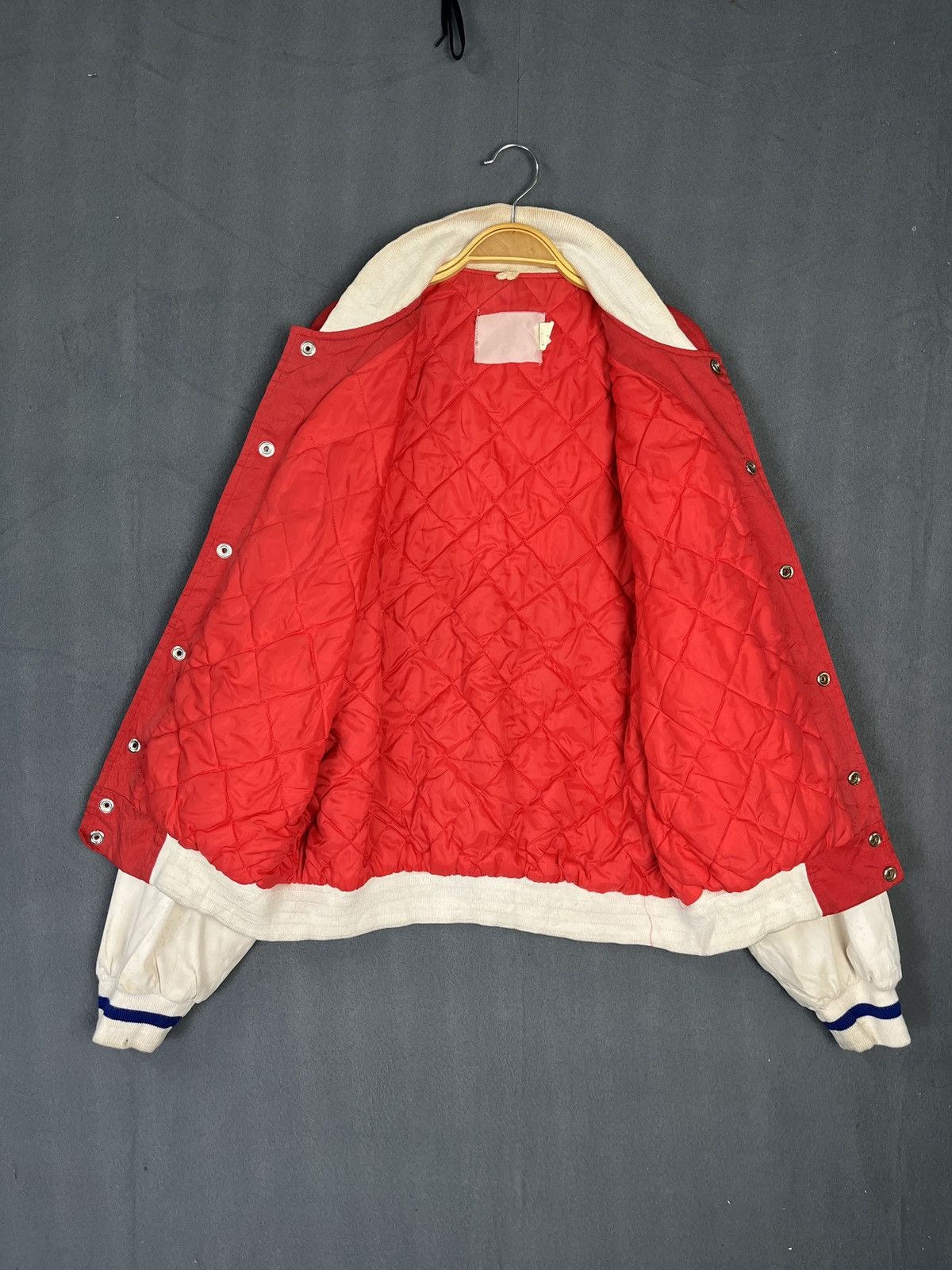 Vintage 1995 Polaris Fan Club Vintage Varsity Jacket Letterman Red Size US S / EU 44-46 / 1 - 9 Thumbnail