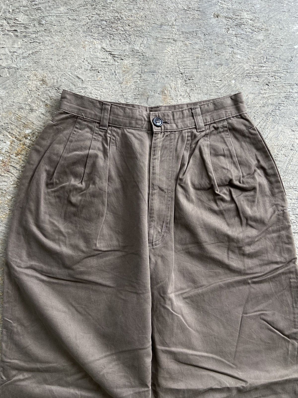 Hai Sporting Gear 2000s Hai Sporting Gear - Issey Miyake High Waist Pants Size US 27 - 3 Thumbnail