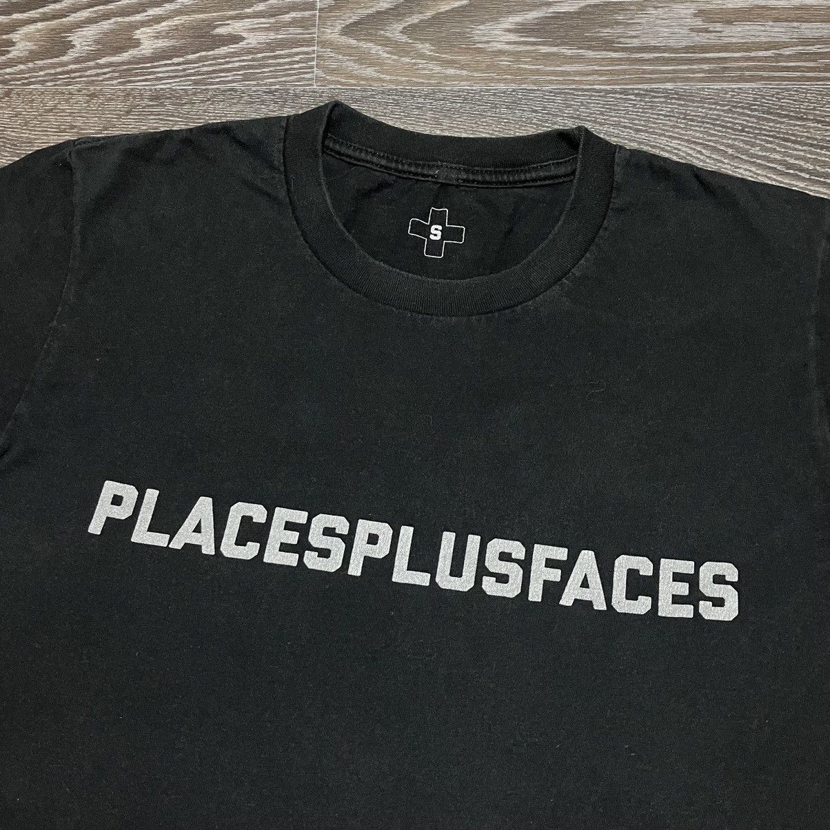 Places + Faces PLACES + FACES Doubleside Reflective Script Logo T-shirt Size US S / EU 44-46 / 1 - 3 Thumbnail