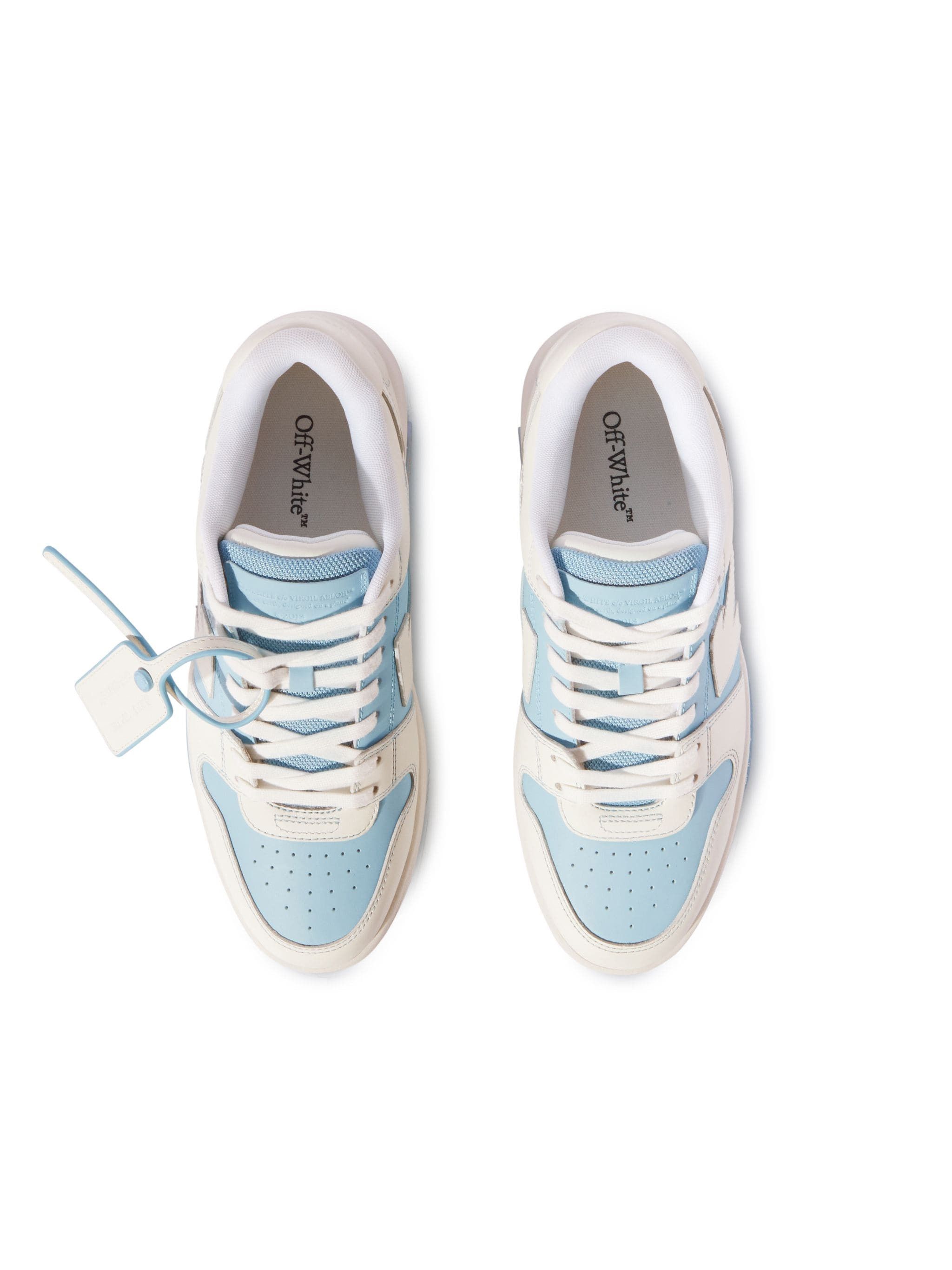 Off-White os11x0226 Out Of Office Sneakers In White/Blue Size US 8 / EU 41 - 2 Thumbnail