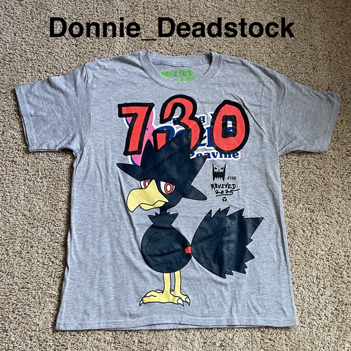 Asspizza Asspizza (730 Revived ‘25) Pokémon Gen2 - Murkrow Size US L / EU 52-54 / 3 - 2 Thumbnail