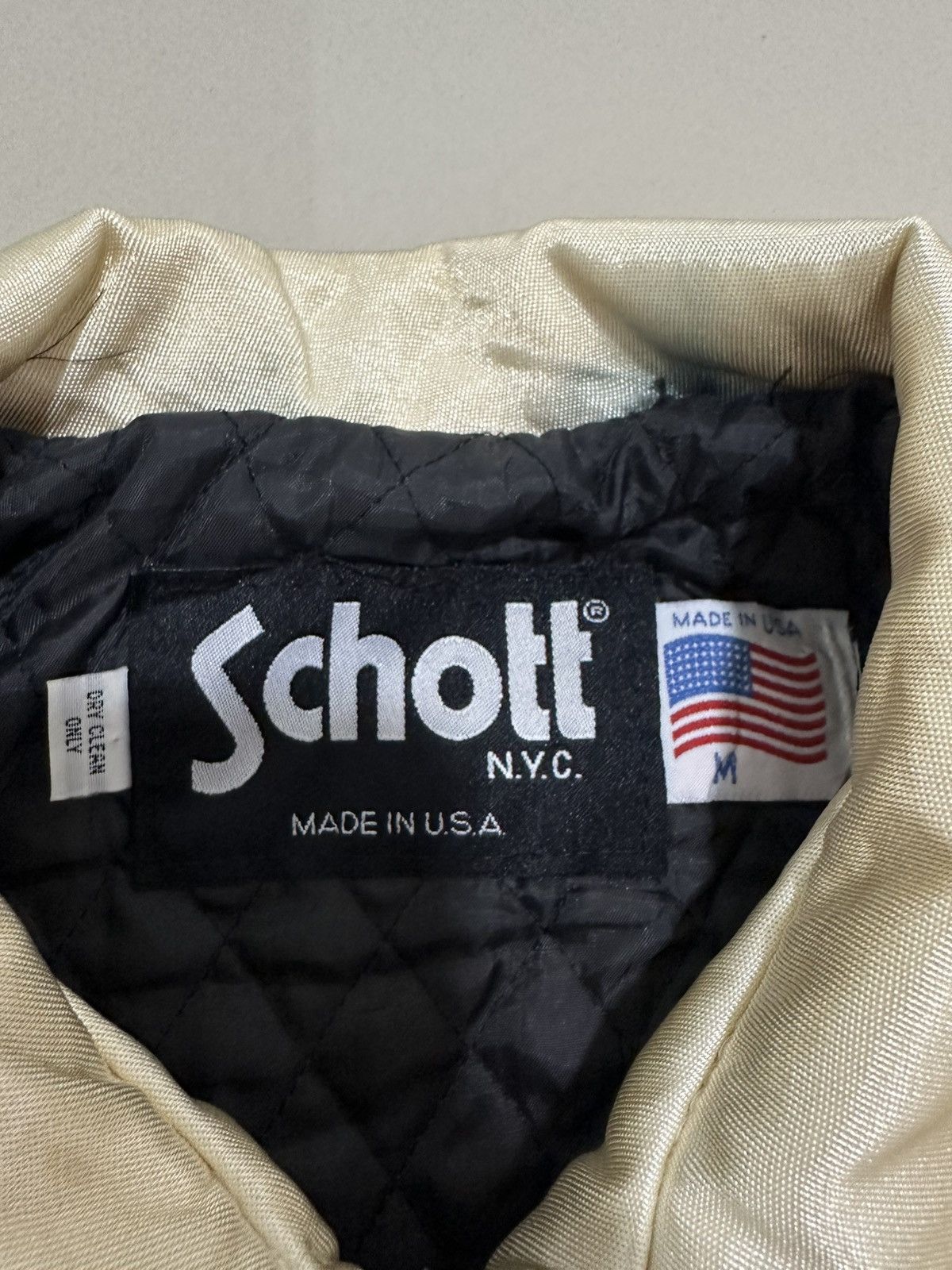 Schott Schoot NYC Bikers Jacket Design made in USA Size US M / EU 48-50 / 2 - 4 Thumbnail