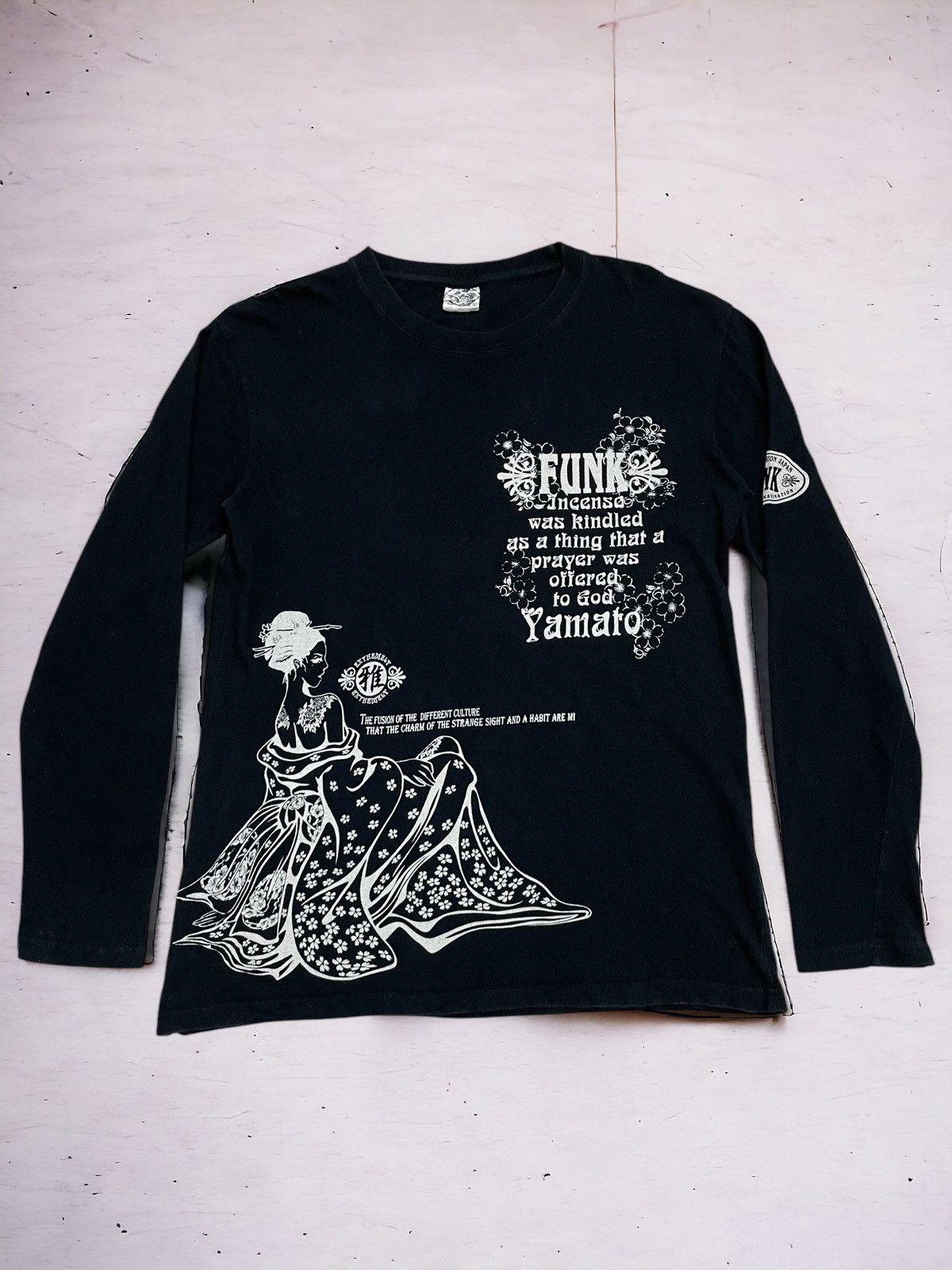Hysteric Glamour Japan Fusion Funk Life Motivation Japanese Culture Size US L / EU 52-54 / 3 - 2 Thumbnail