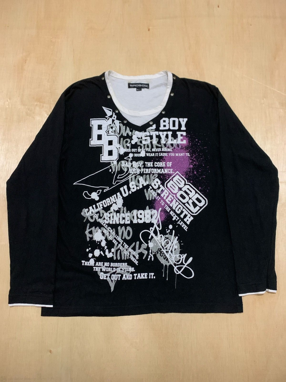 Hysteric Glamour × If Six Was Nine × Japanese Brand Y2k Badboy Longsleeve Ifsixwasnine Punk Style Size US L / EU 52-54 / 3 - 1 Thumbnail