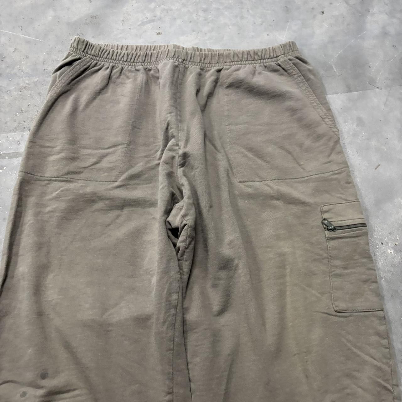 Japanese Brand × Vintage Crazy Vintage Y2K/2000s Baggy Khaki Skater Loose Fit Pants! Size US 34 / EU 50 - 4 Thumbnail
