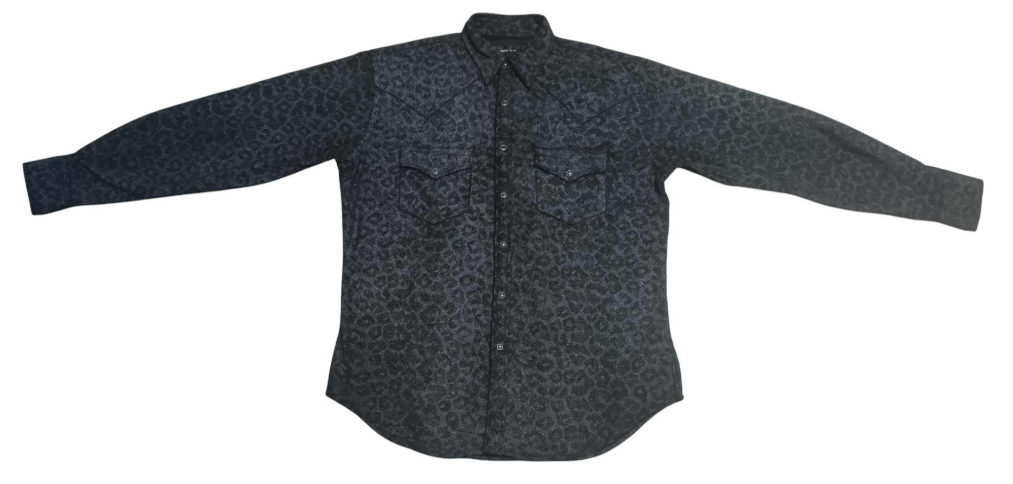 Japanese Brand D'HOMME A HOMME LEOPARD WESTERNER SNAP BUTTON SHIRT Size US M / EU 48-50 / 2 - 1 Thumbnail