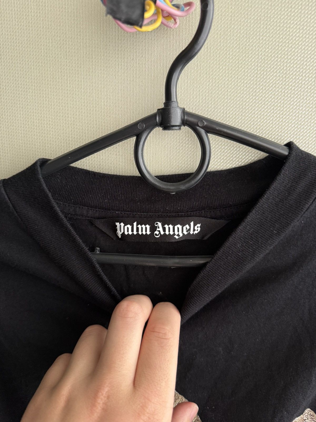 Palm Angels Black Authentic Palm Angels T-shirt Size US M / EU 48-50 / 2 - 4 Thumbnail