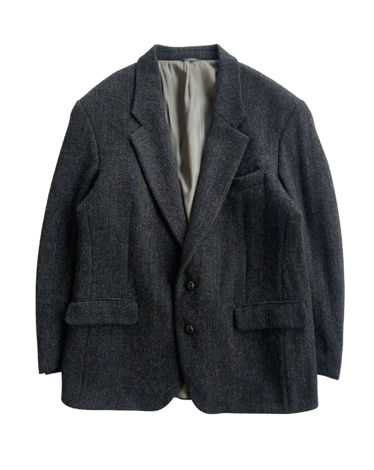 Harris Tweed Vintage Harris Tweed Handwoven Wool Coat Size 42R - 1 Thumbnail