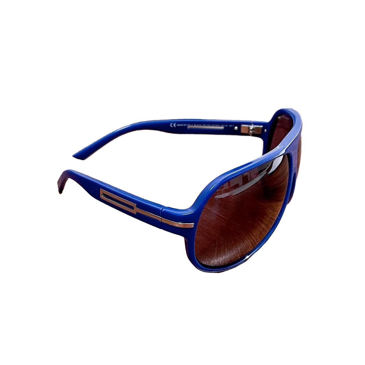 image of Dior Homme Sunglasses in Blue, Men's