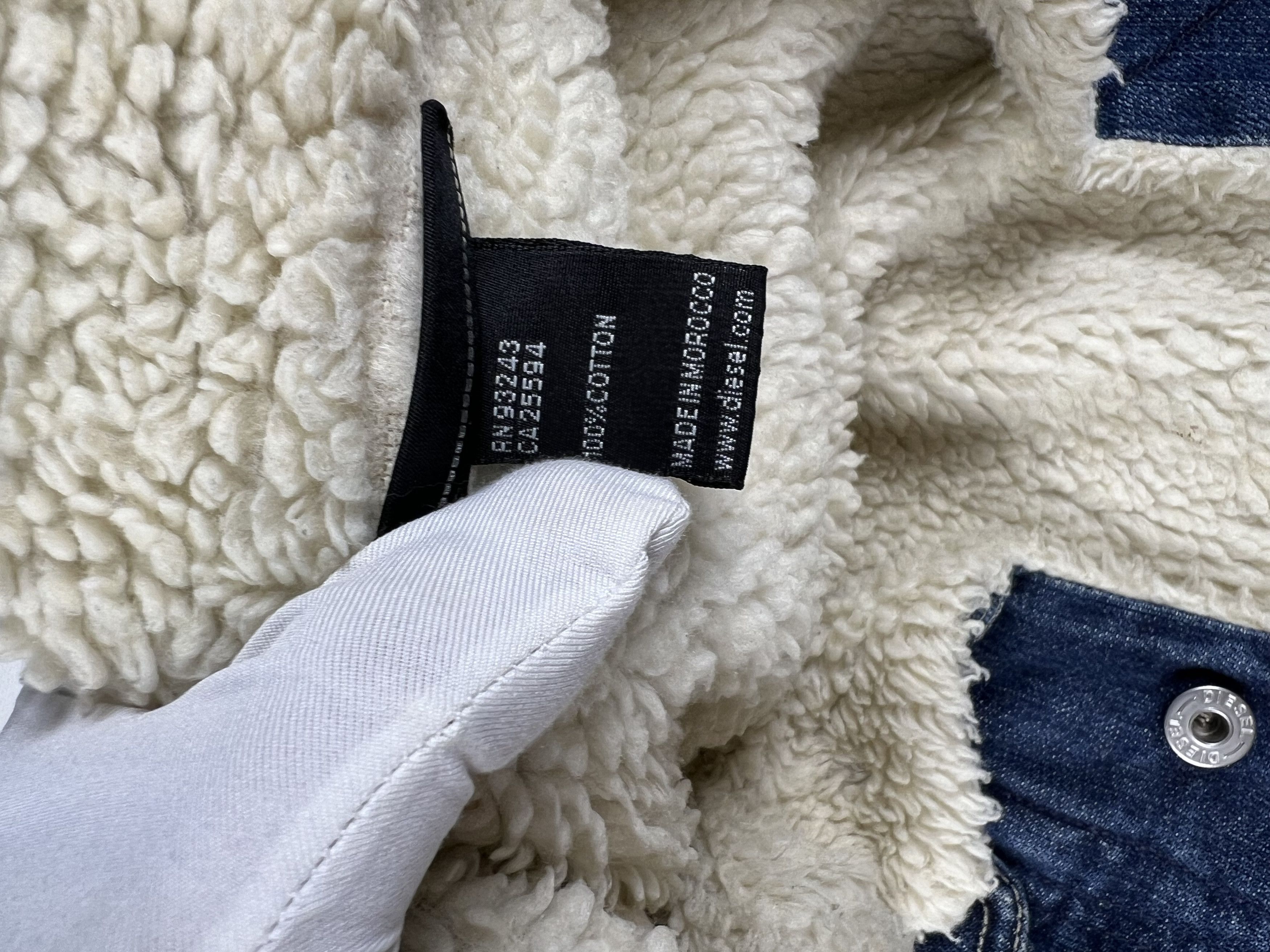 Diesel Disiel Denim Sherpa Jacket S Size US S / EU 44-46 / 1 - 5 Thumbnail