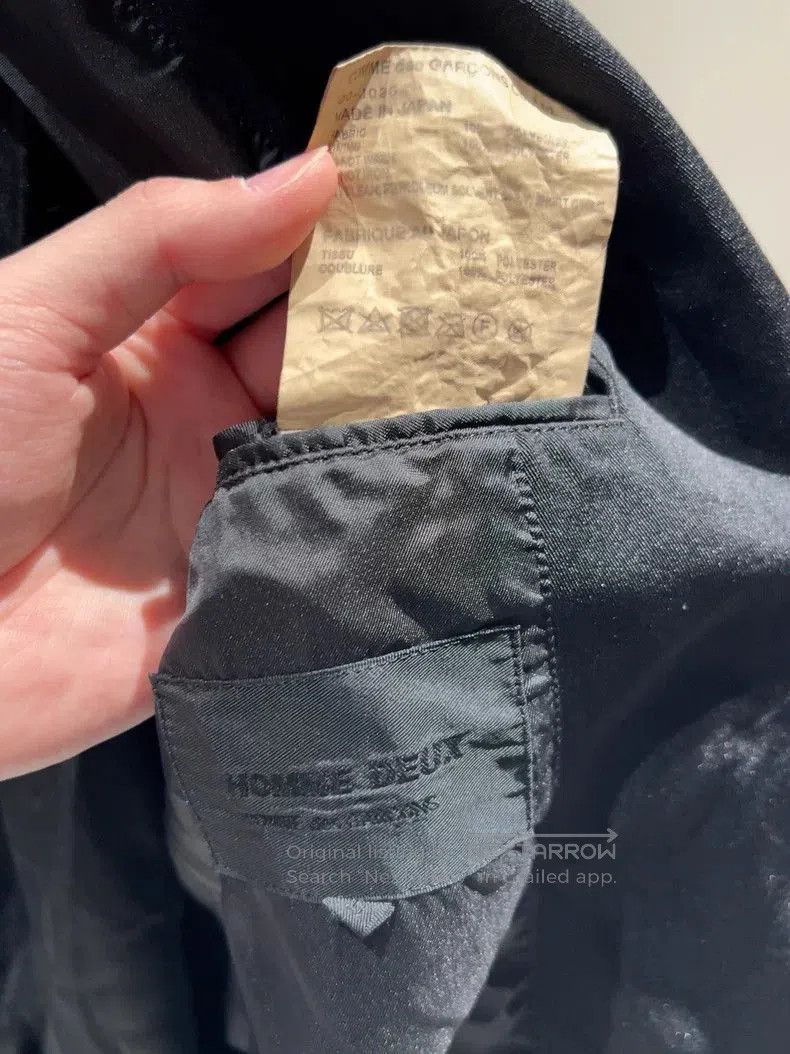 Comme des Garcons Comme des Garcons Homme Deux Black Blazer. Size US M / EU 48-50 / 2 - 2 Thumbnail