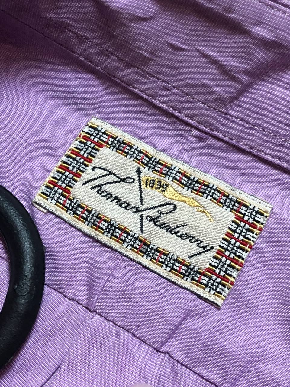 Burberry Vintage Thomas Burberry Button Up Shirt Size L Size US L / EU 52-54 / 3 - 2 Thumbnail