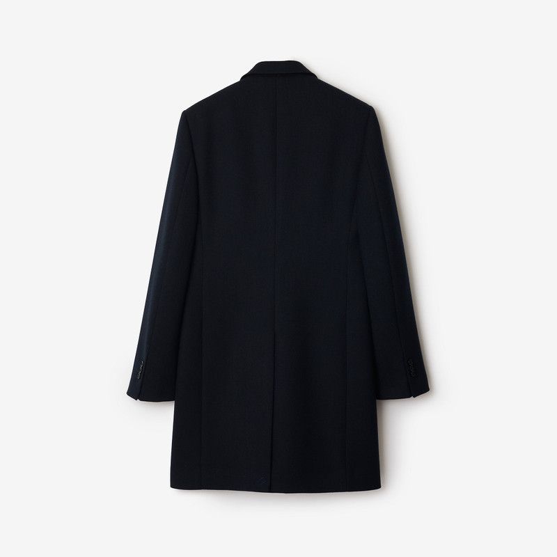 Burberry o1w1db10326 Wool Tailored Coat in Navy Size US S / EU 44-46 / 1 - 5 Thumbnail