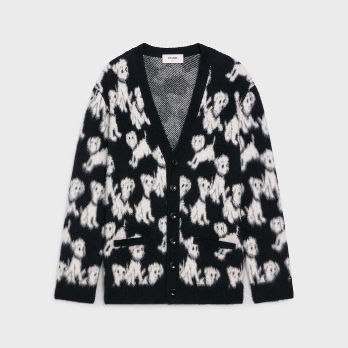 Celine o1w1db10324 Cardigan in Black/White Size US XXL / EU 58 / 5 - 1 Thumbnail