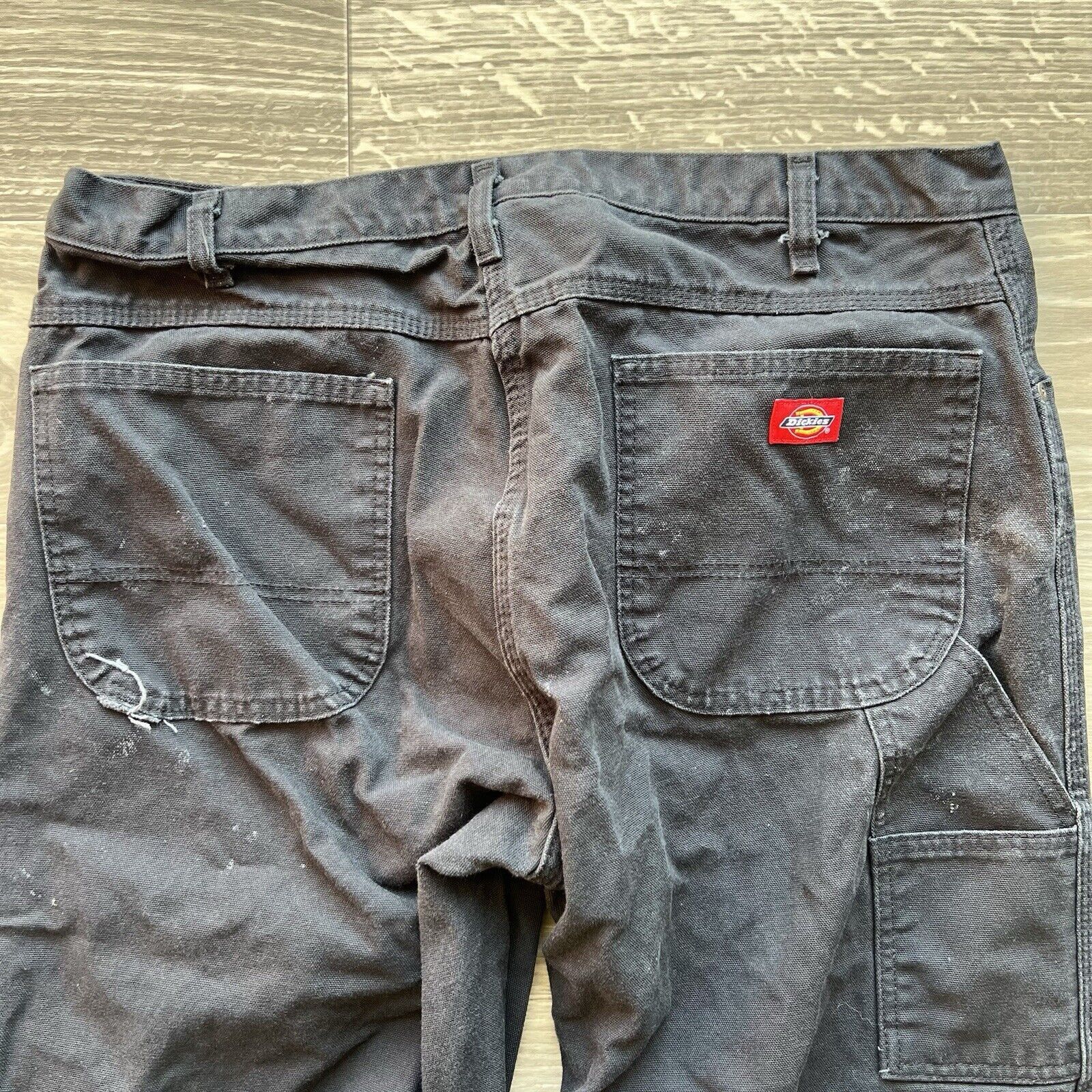Dickies Dickies Carpenter Pants Mens 36x30 Black Emo Grunge Canvas Size US 36 / EU 52 - 3 Thumbnail