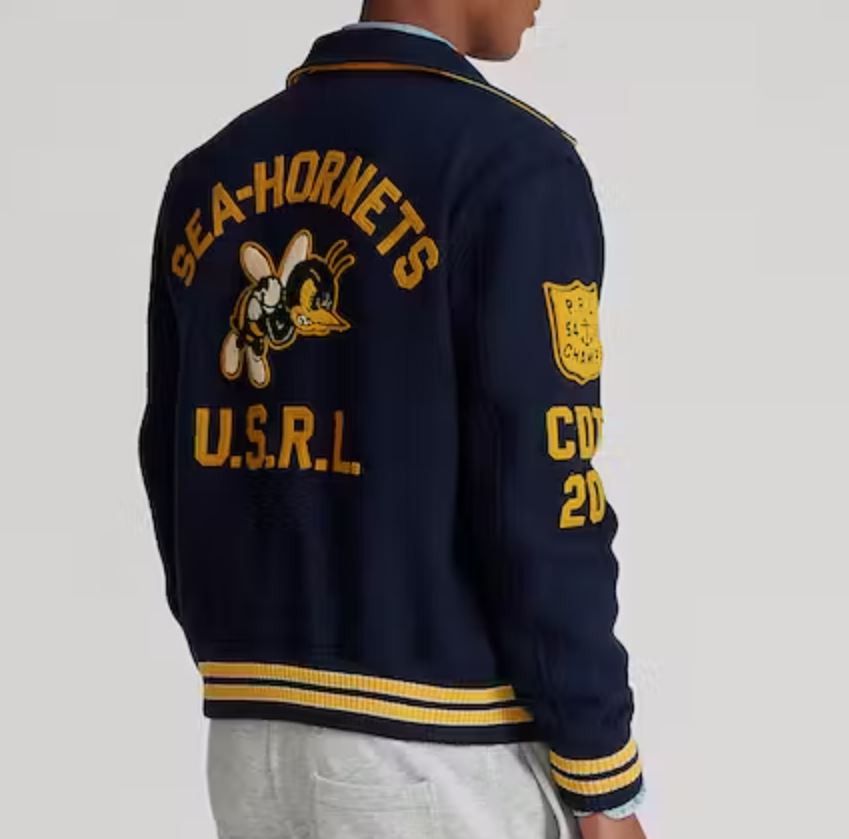 Polo Ralph Lauren Polo Ralph Lauren Reversible Letterman Jacket Size XL Size US XL / EU 56 / 4 - 7 Thumbnail