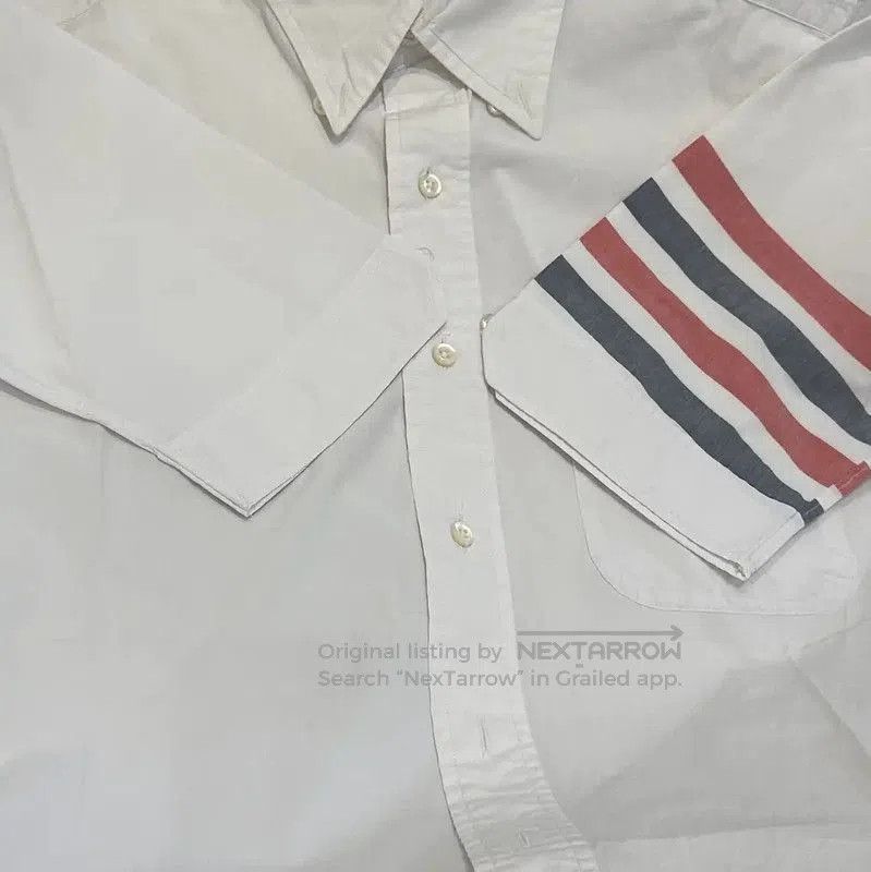 Other Thom Browne Men's Short Sleeve Striped Shirt . Size US S / EU 44-46 / 1 - 5 Thumbnail
