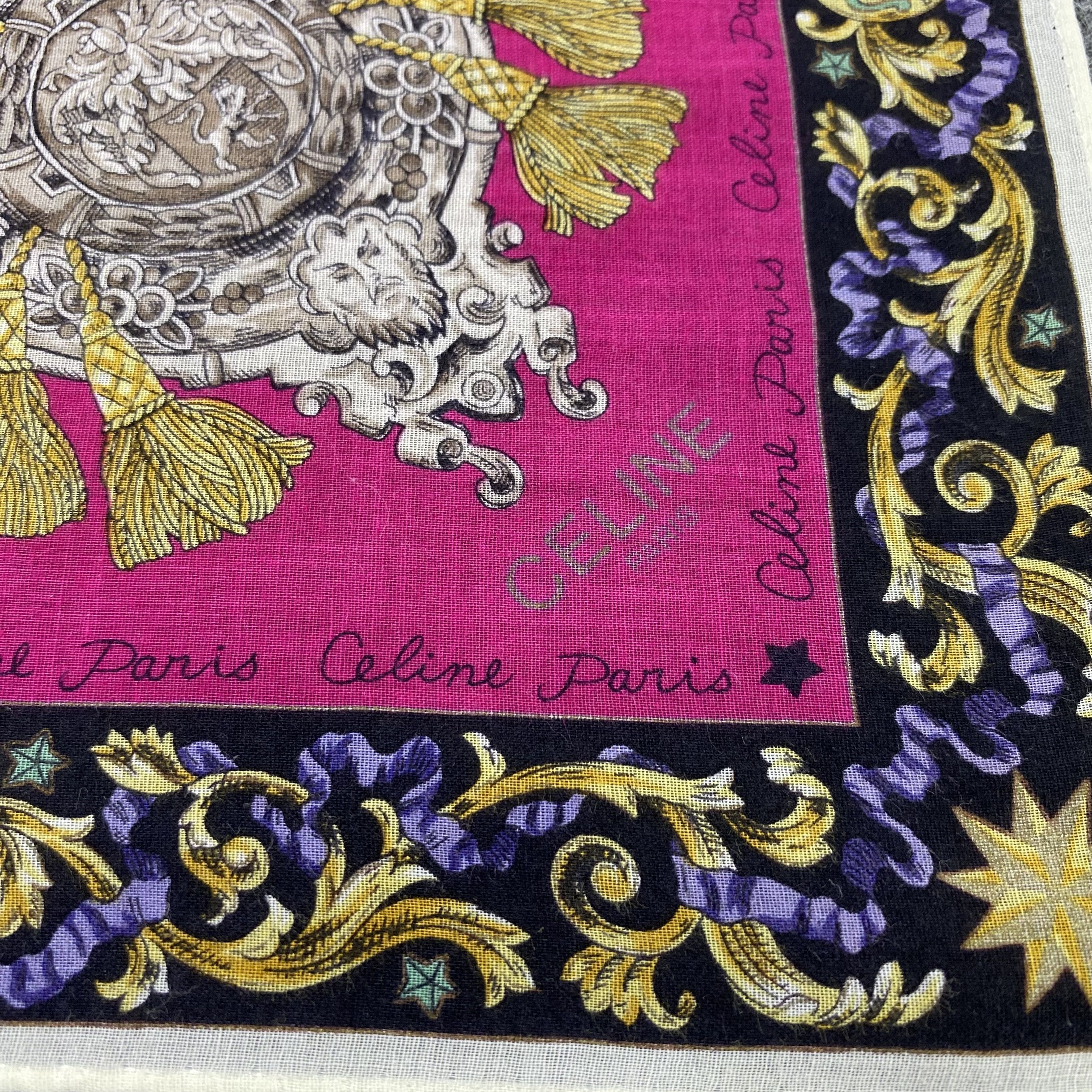 Celine Celine Handkerchief / Bandana / Neckerchief-B2095 Size ONE SIZE - 7 Thumbnail