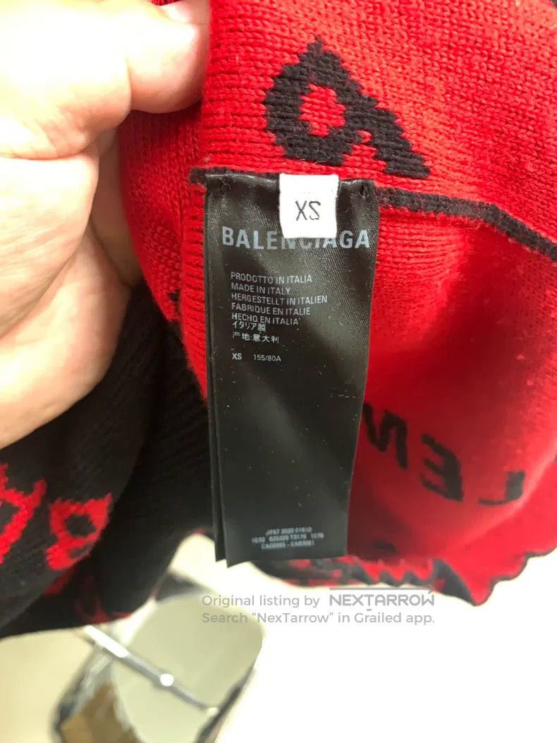 Balenciaga Balenciaga Black Camo Print Sweater XS Size Size US XS / EU 42 / 0 - 4 Thumbnail